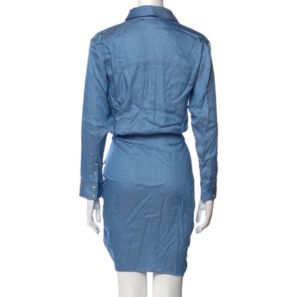 Veronica Beard Sierra Chambray Mini Dress NWT - Picture 5 of 6